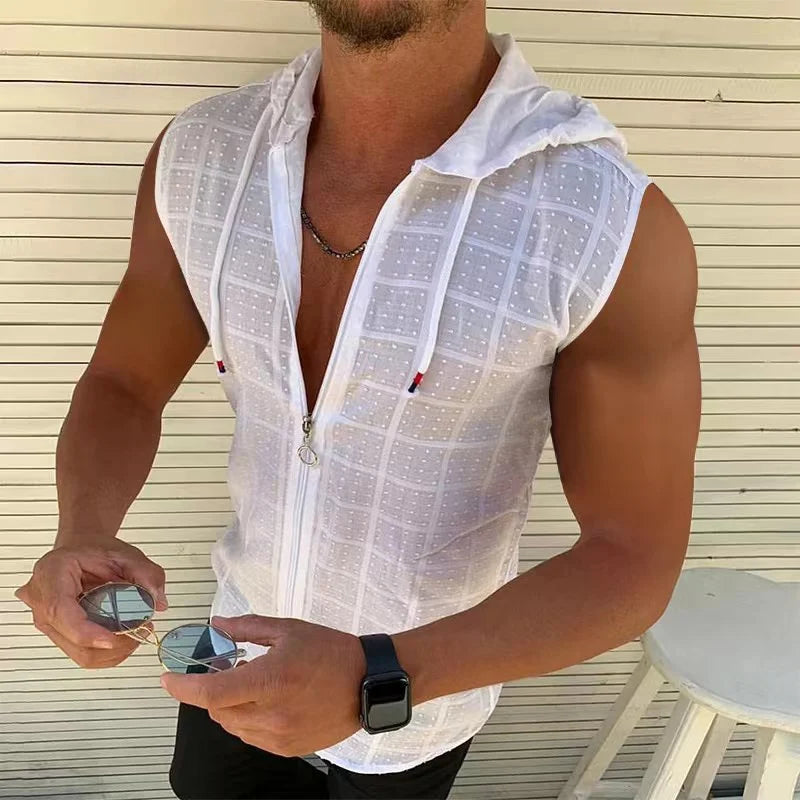 Camiseta con capucha de marco