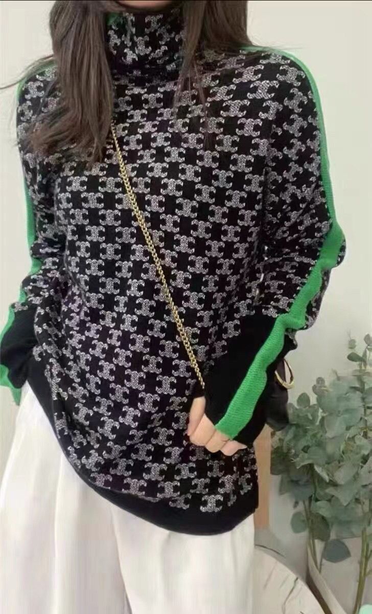Erika-jersey cuello alto